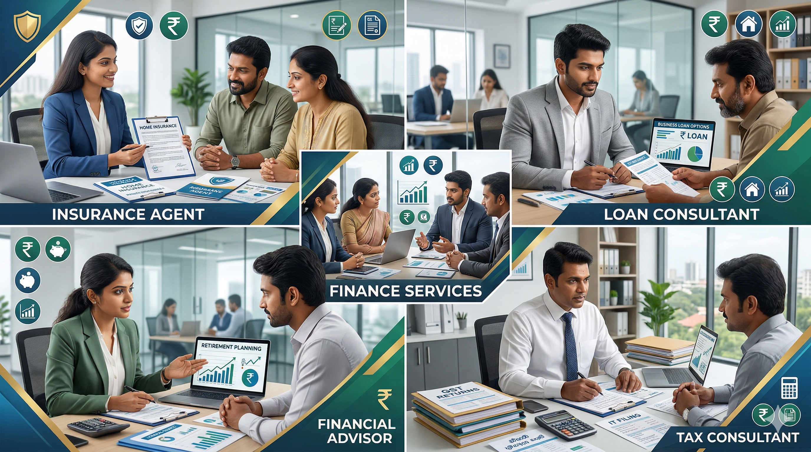 Online businesses like ecommerce, amazon sellers, digital services